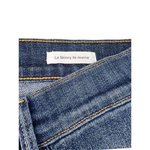 SOLD🚫 FRAME Le Skinny de Jeanne Raw Hem Denim - Women’s 26 - Picture 7 of 10
